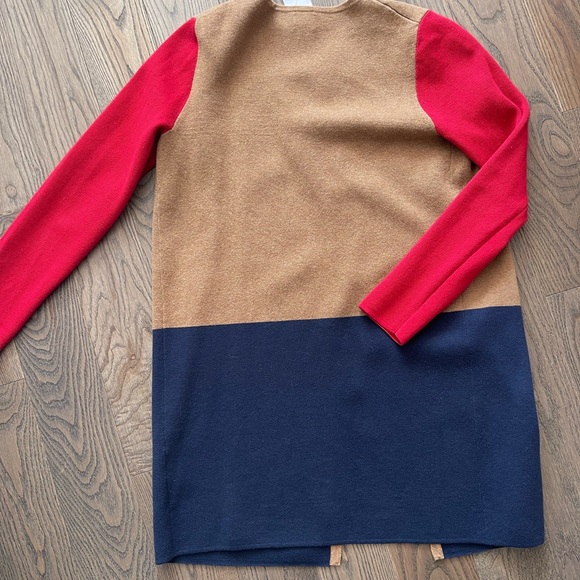 J. Crew Colorblock Vanessa Sweater-Jacket - Picture 2 of 8